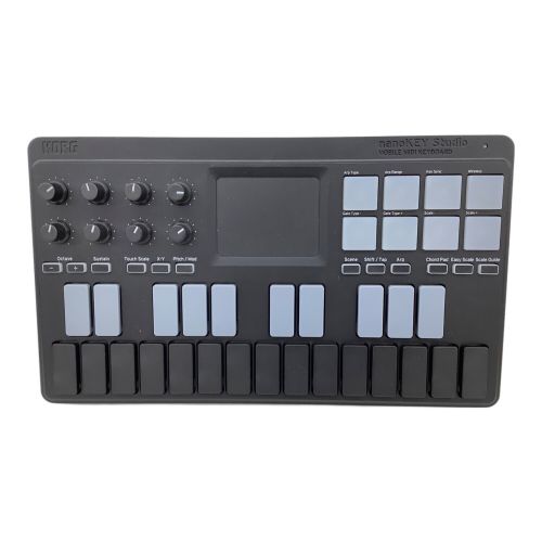 KORG (コルグ) MIDIキーボード nanoKEY Studio 通電確認のみ 015615