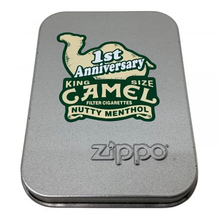 ZIPPO (ジッポ) ライター キャメル ナッティメンソール1周年 2008.01 CAMEL NUTTY MENTHOL｜トレファクONLINE