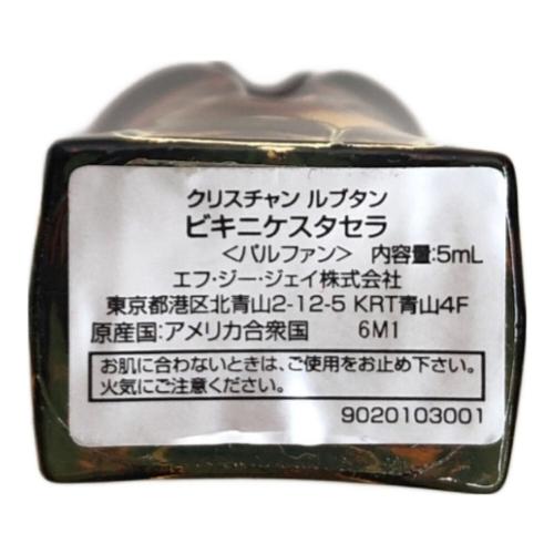 Christian Louboutin (クリスチャン・ルブタン) オードパルファム トルネード パルファンコレクション 15ml (5ml*3) 残量80%-99%