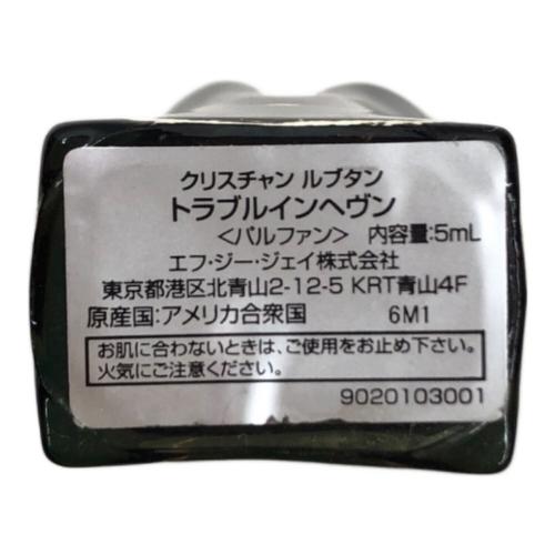 Christian Louboutin (クリスチャン・ルブタン) オードパルファム トルネード パルファンコレクション 15ml (5ml*3) 残量80%-99%