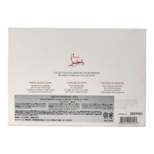 Christian Louboutin (クリスチャン・ルブタン) オードパルファム トルネード パルファンコレクション 15ml (5ml*3) 残量80%-99%