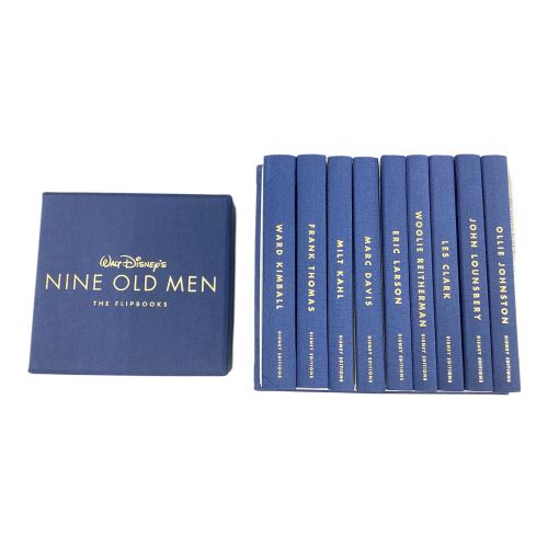 Walt Disney's NINE OLD MEN THE FLIPBOOKS DISNEY EDITIONS