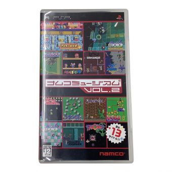 namco PSP用ソフト ナムコミュージアムVol.2 CERO B (12歳以上対象)