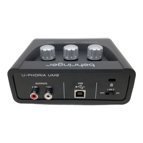 BEHRINGER (ベリンガー) オーディオインターフェース U-PHORIA UM2