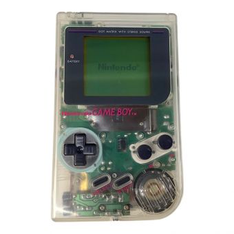 Nintendo GAMEBOY本体 DMG-01 クリアカラー