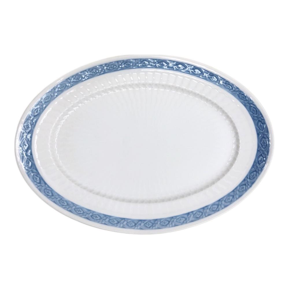 【美品・送料込・レア】ロイヤル・コペンハーゲン)ブルーファン オーバルプレート ROYAL COPENHAGEN (ロイヤル・コペンハーゲン) オーバルプレート