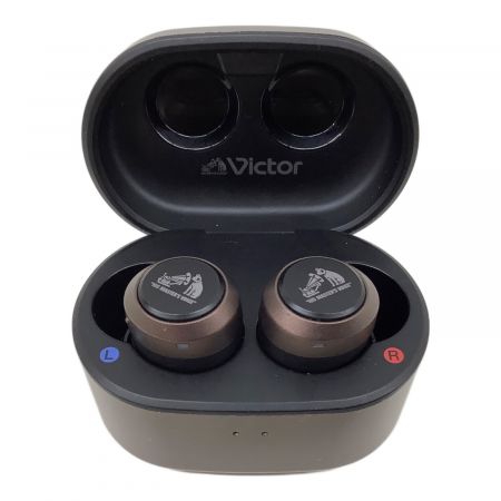 美品VICTOR HA-FXY50A ワイヤレスイヤホン JVCケンウッド ワイヤレス イヤホン 左右分離 ノイズキャンセリング
