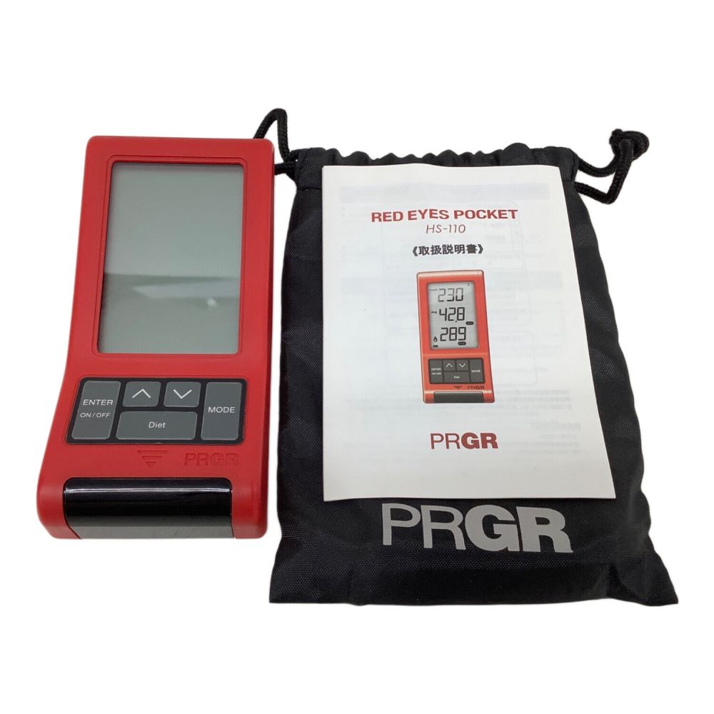 新品未使用】RED EYES POCKET HS-110 スピード・距離測定器 【公式通販】