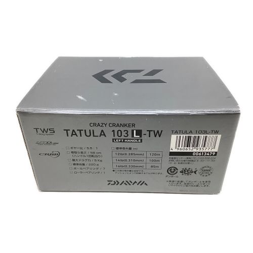 DAIWA (ダイワ) リール クレイジークランカー 103L-TW ベイトリール TUTULA