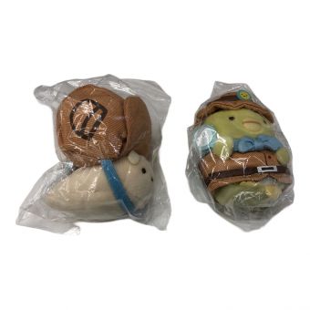 すみっコぐらし てのりぬいぐるみ 古代エジプト展 ぺんぎん？(探検家)＆にせつむり(助手)