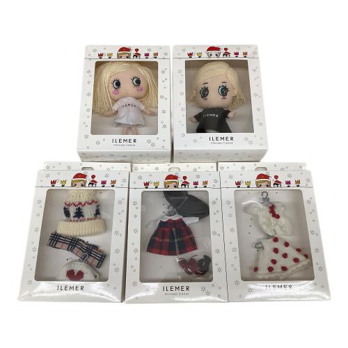 ILEMER (イルメール) ヌイグルミ イーマリーちゃん＆イアンヌ クリスマス限定5点セット