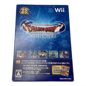 SQUARE ENIX Wii用ソフト ドラゴンクエスト25周年記念 ファミコン＆スーパーファミコン ドラゴンクエストI・II・III CERO A (全年齢対象)