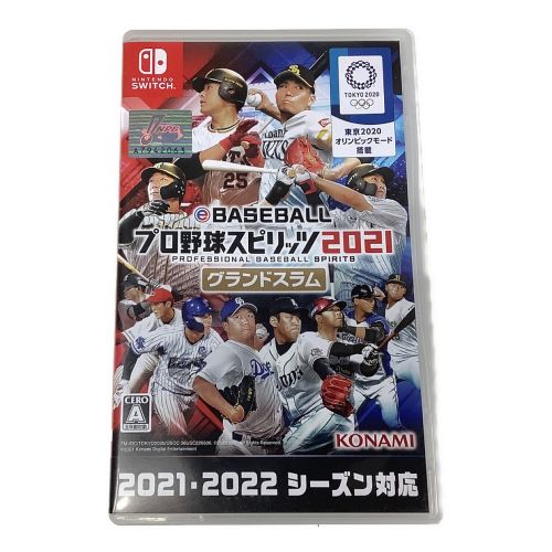 コナミ Nintendo Switch用ソフト eBASEBALLプロ野球スピリッツ2021 グランドスラム CERO A (全年齢対象)