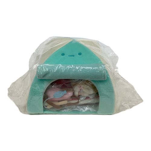 san-x すみっコぐらしコレクション シーンぬいぐるみ とかげ、テント、つりざお、リュック、チェア