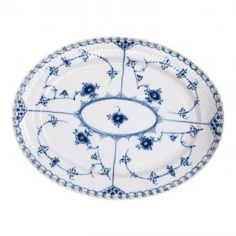 ROYAL COPENHAGEN (ロイヤル・コペンハーゲン) オーバルディッシュ ブルーフルーテッド・フルレース