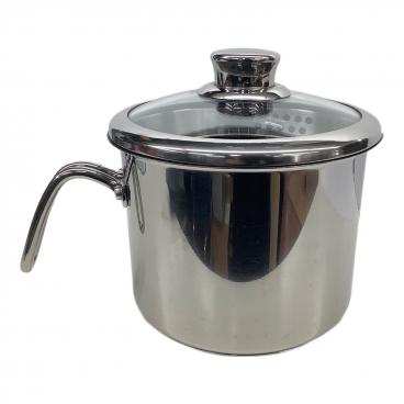 LE CREUSET (ルクルーゼ) 片手鍋 ウッドハンドル 14cm イエロー
