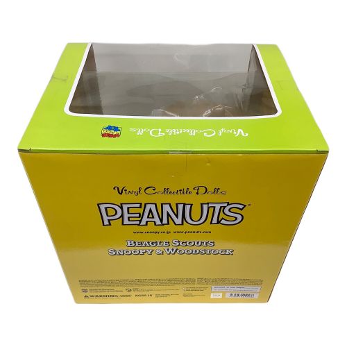 メディコムトイ Vinyl Collectible Dolls PEANUTS SNOOPY＆WOODSTOCK BEAGLE SCOUTS ビーグルスカウト
