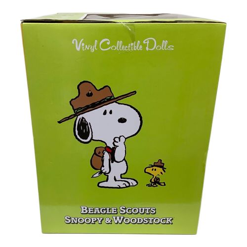 メディコムトイ Vinyl Collectible Dolls PEANUTS SNOOPY＆WOODSTOCK BEAGLE SCOUTS ビーグルスカウト