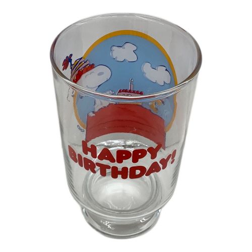 アンカーホッキング社 SNOOPY HAPPY BIRTHDAY! ヴィンテージグラス