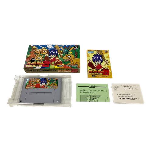 DATA EAST データイースト スーパーファミコン用ソフト 戦え原始人２ ルーキーの冒険