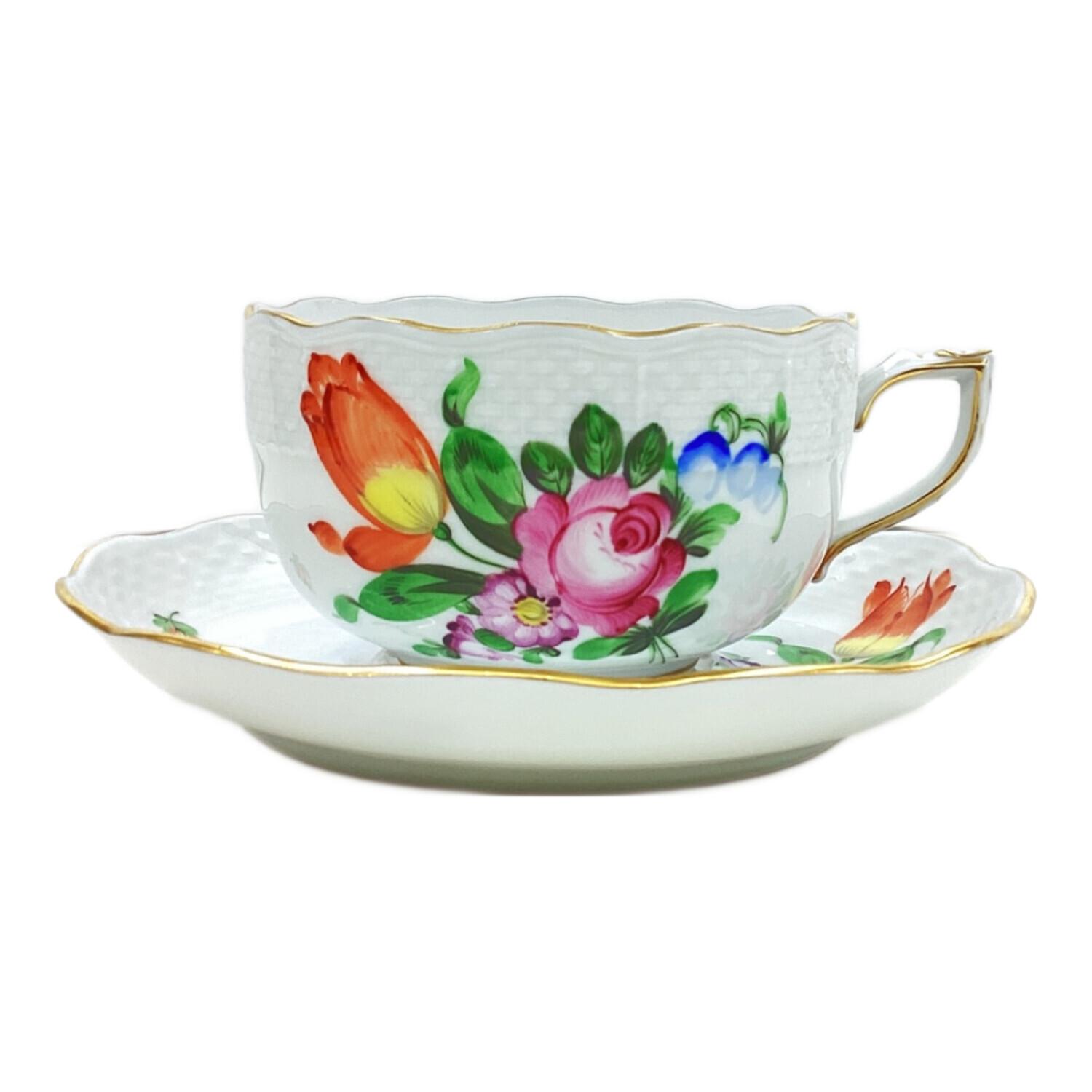 Herend (ヘレンド) カップ&ソーサー チューリップの花束｜トレファクONLINE