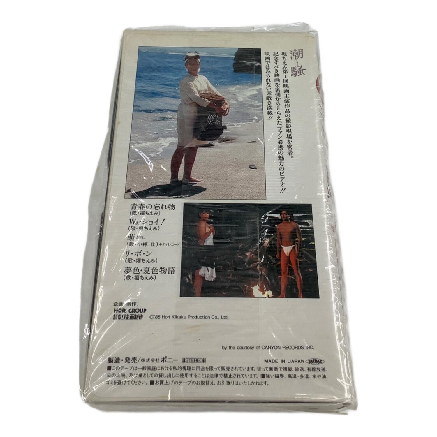 VHS 堀ちえみ主演 潮騒 /潮騒 撮影日記 2本セット｜トレファクONLINE