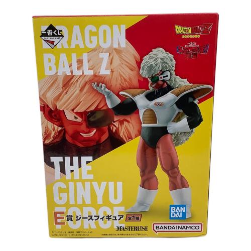 BANDAI NAMCO 一番くじ ドラゴンボールZ ギニュー特戦隊!!来襲 E賞 ジースフィギュア MASTERLISE