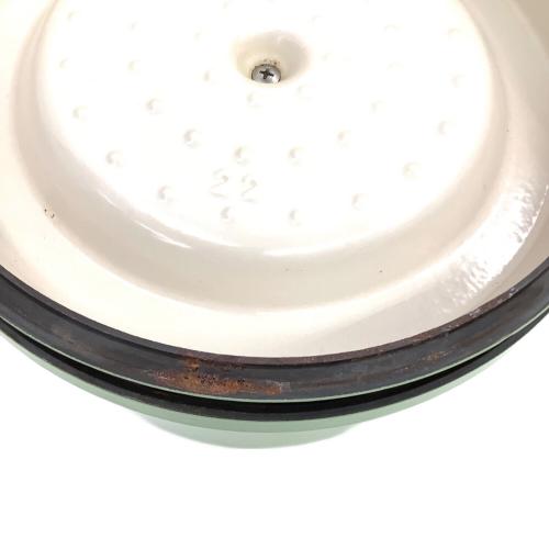 VERMICULAR (バーミキュラ) 両手鍋 グリーン 22.5㎝