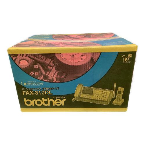 Brother パーソナルファックス 子機1台タイプ FAX-310DL Commuche コミシェ