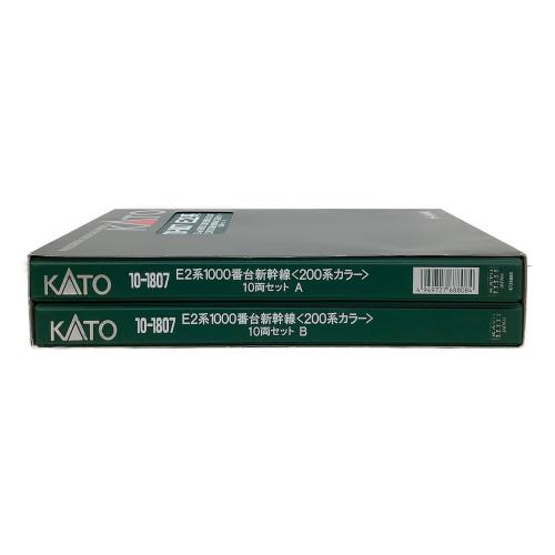 KATO (カトー) E2系1000番台新幹線 200系カラー 10両セット Nゲージ