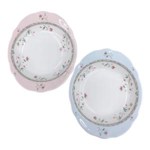 Noritake (ノリタケ) パスタプレート 花更紗 2Pセット