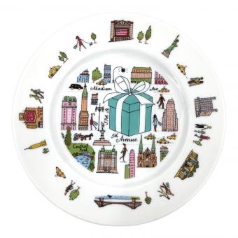 TIFFANY & Co. (ティファニー) プレート2枚セット 5TH AVENUE