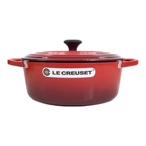 LE CREUSET (ルクルーゼ) 鍋 25cm ココット・オーバル