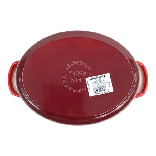 LE CREUSET (ルクルーゼ) 鍋 25cm ココット・オーバル