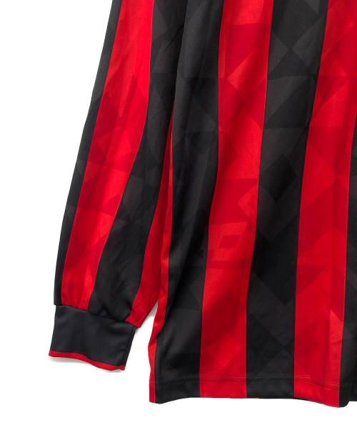 LOTTO (ロット) ユニフォーム レッド×ブラック サイズ:M