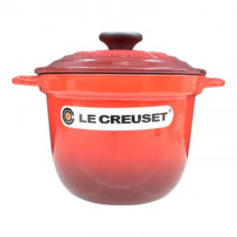 LE CREUSET (ルクルーゼ) ココット・エブリィ18 チェリーレッド