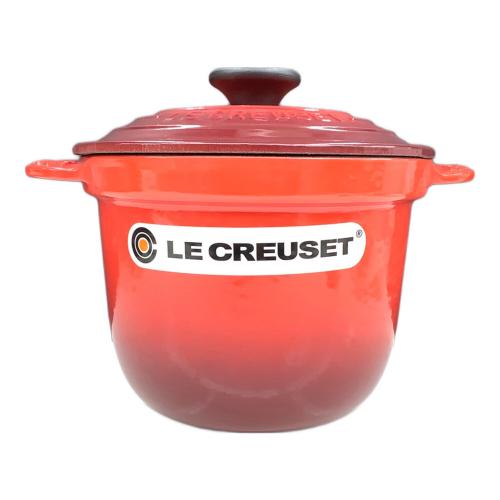 LE CREUSET (ルクルーゼ) ココット・エブリィ18 チェリーレッド
