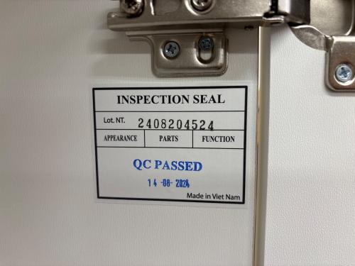 ニトリ キャビネット ホワイト 137 2枚扉 2段 ポルテ80