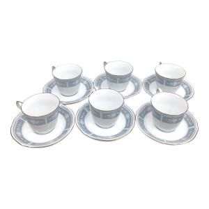 Noritake (ノリタケ) カップ&ソーサーセット レースウッドゴールド