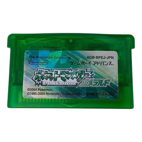 GBA ゲームボーイアドバンス用ソフト ポケットモンスター エメラルド
