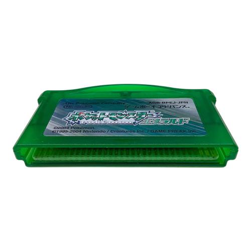GBA ゲームボーイアドバンス用ソフト ポケットモンスター エメラルド
