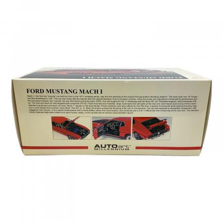AUTOart MILLENNIUM モデルかー 1:18 FORD MUSTANG MACH Ⅰ フォード