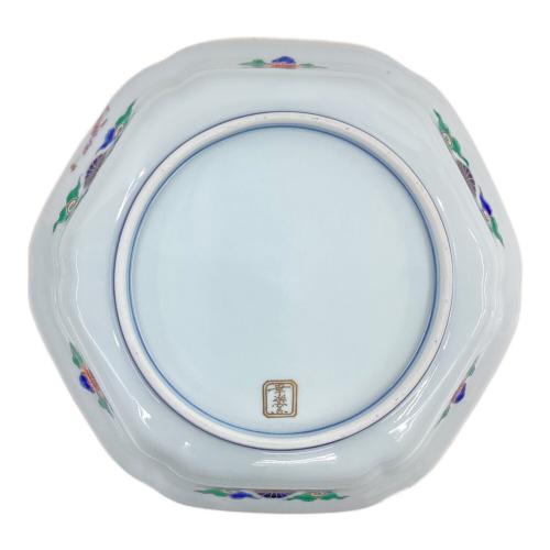 有田焼 (アリタヤキ) 深皿 錦色絵山水