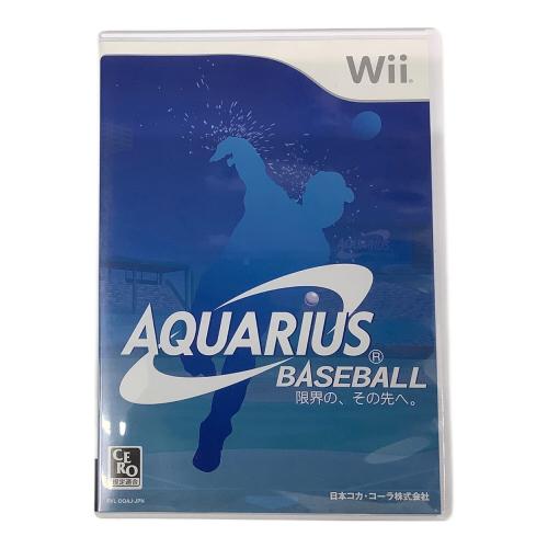 日本コカ・コーラ株式会社 Wii用ソフト AQUARIUS BASEBALL アクエリアスベースボール CERO A (全年齢対象)