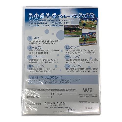 日本コカ・コーラ株式会社 Wii用ソフト AQUARIUS BASEBALL アクエリアスベースボール CERO A (全年齢対象)