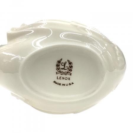 LENOX レノックス 陶器製スワン アメリカ製 24K装飾 大のみに変更 商品