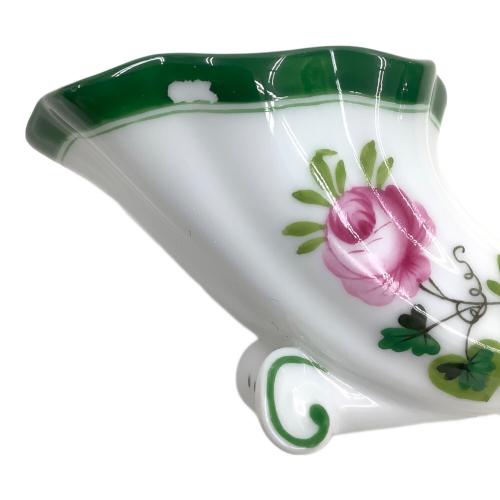 Herend (ヘレンド) フラワーベース ウィーンの薔薇 ハゲ有