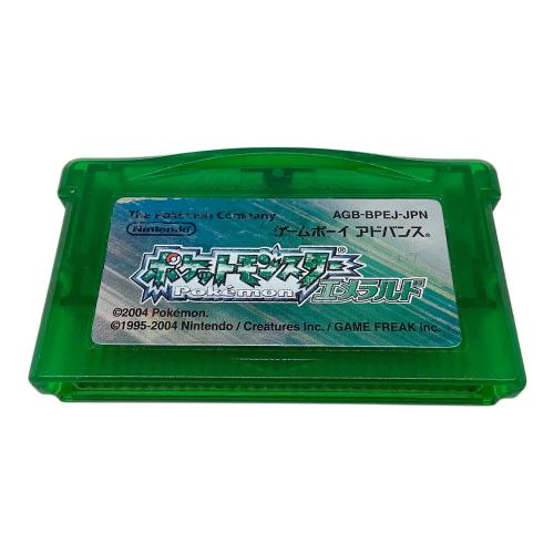 Nintendo ゲームボーイアドバンス用ソフト ポケットモンスターエメラルド
