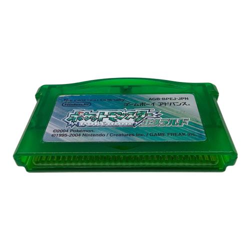 Nintendo ゲームボーイアドバンス用ソフト ポケットモンスターエメラルド