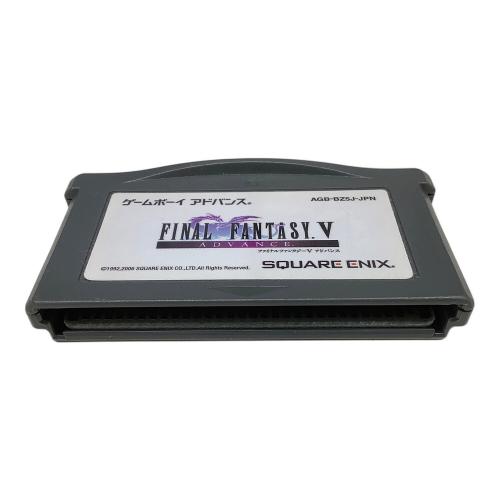 SQUARE ENIX ゲームボーイアドバンス用ソフト FINAL FANTASYⅤ ADVANCE ファイナルファンタジー5 アドバンス